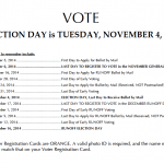 Election Dates 2014